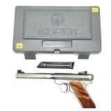 Ruger Mark II Target Competition Stainless .22 LR.