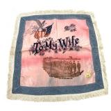 "To My Wife" Remember Me pillow