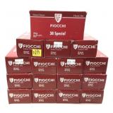 x16- Boxes of .38 Special 158-grain FMJ Fiocchi