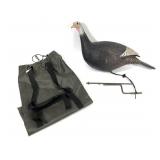 Turkey decoy with bag