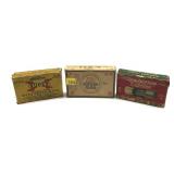 Lot, vintage boxes of shotgun slugs: 2-16 Ga.,