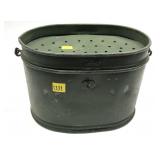 Vintage minnow bucket