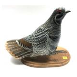Ducks Unlimited special edition carved grouse