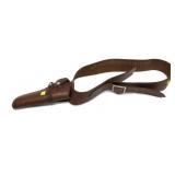 Hunter leather cartridge belt marked 152 LG with