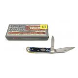 Case 6220 Peanut 2-blade folding knife with box