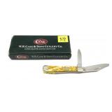 Case 9220 Peanut 2-blade folding knife with box