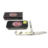 Case 6254 Trapper 2-blade folding knife in tin