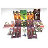 Lot, assorted fishing lures including Rapala and