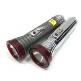Lot, 2 vintage Winchester flashlights
