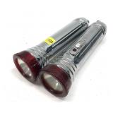 Lot, 2 vintage Winchester flashlights