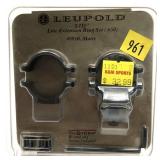 Leupold STD low extension ring set, 49910
