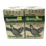 x4-Boxes of 16 Ga. 2.75" No. 7.5 Remington game