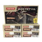 x5- Boxes of Norma .243 WIN 100-grain SP Whitetail