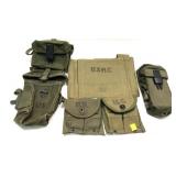 Lot, U.S. magazine pouches and bags, 6 pcs.