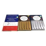 Lot, 3 hard cover books: "American Military