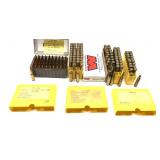 Lot, assorted 7mm reload cartridges and 1-box
