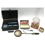 Lot, assorted fishing items including Glen Evans