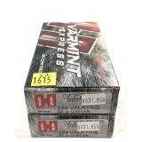 x2- Boxes of .224 Valkyrie 60-grain V-Max Hornady