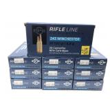 x10- Boxes of .243 WIN 100-grain SP PPU cartridges