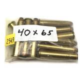 Lot, .40-65 cartridges, 10 Rds.