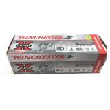 Box of 100 rounds 20 Ga. 3" No. 4 SuperX