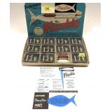 Vintage Fre-Line Flunkie store display with 12