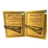 Lot, 2 hard cover books: "Rifles of Colonial