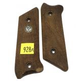 Pair of Ruger grips marked 108