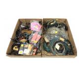 Large lot of archery wheels and pullies,