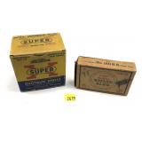 Lot, vintage Peters 16 Ga. rifled slugs and