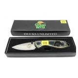 Ducks Unlimited Green Wing 1-blade folding knife