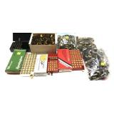Large lot, assorted .45 Auto brass, and 1-box