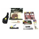 Lot, assorted gun related items including: Galco