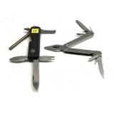 Lot, CVA and Leatherman multi-tools