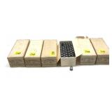 Lot, 5 boxes of .38/357 130-grain bullets, 100