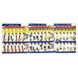 Lot, 3 display cards of Worden