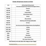 LOT ORDER: See Photo