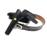 El Paso Saddlery Co. leather cartridge belt with