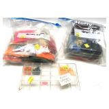 Large lot of assorted fletch and nocks