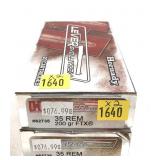 x2- Boxes of .35 REM 200-grain FTX Hornady