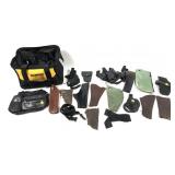 Lot, assorted holsters including Shadow #8, Uncle