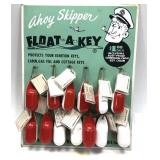 Vintage Ahoy Skipper Float-A-Key cardboard store