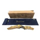 Bernardini Mamba 19" recurve riser with sleeve