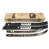 Hoyt Quattro Grand Prix carbon 44# limbs with