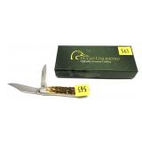 Case 6220 Peanut antique Ducks Unlimited 2-blade