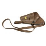 Leather shoulder holster marked US