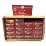 x19- Boxes .32 Cal. 100-grain Fiocchi wadcutter