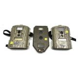 Lot, 3 trail cameras: 2-Moultrie, 1-Cuddeback