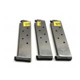 Lot, 3 Pachmayr 1911 .45 Auto magazines