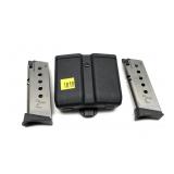 Lot, 2-SIG Sauer .45 Cal. compact in mag clip